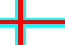 flag of the Faeroe Islands